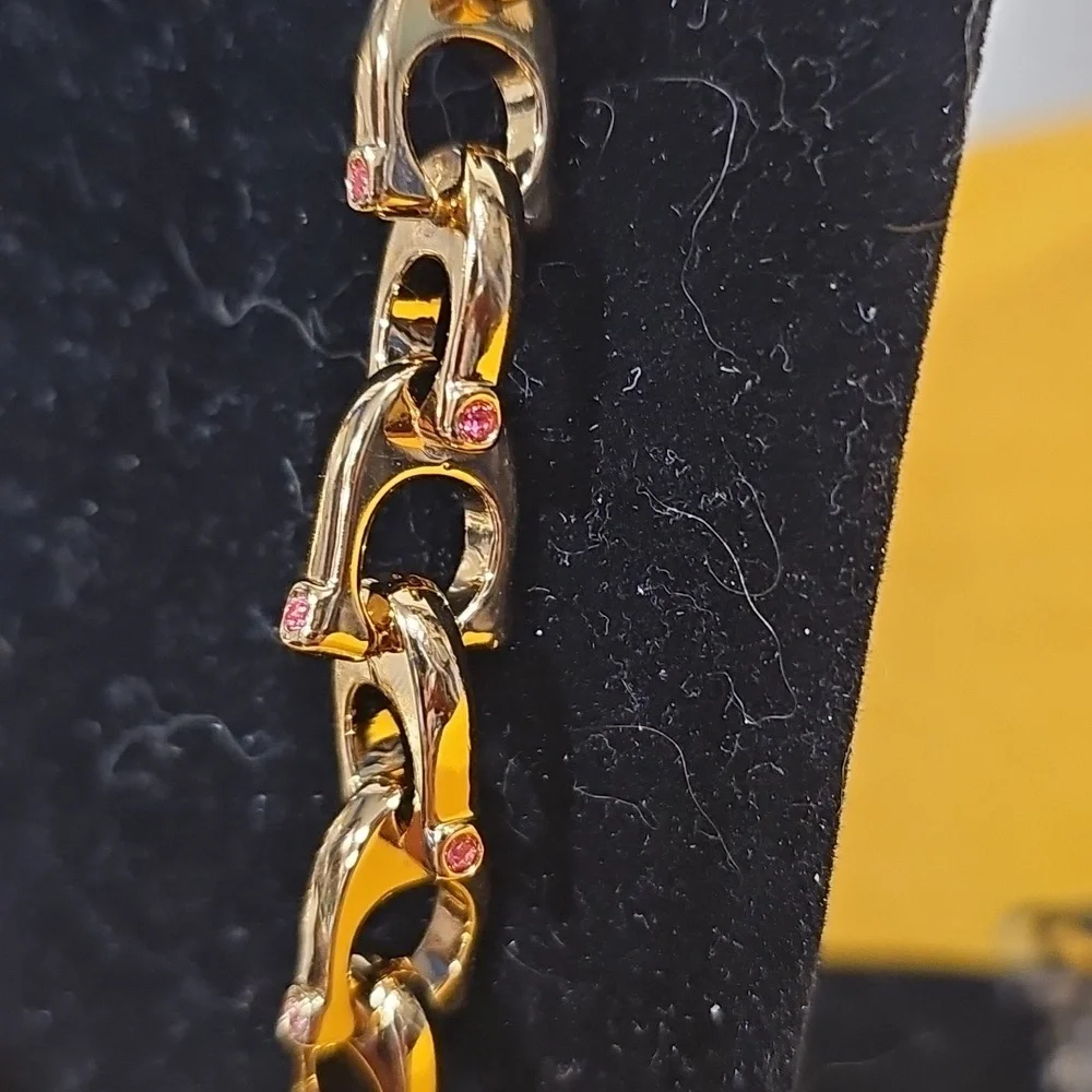 Coach Chunky Signature Necklace NIB/NWT